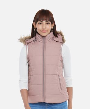 Latest Women Solid Casual Jacket Crop Sleeve